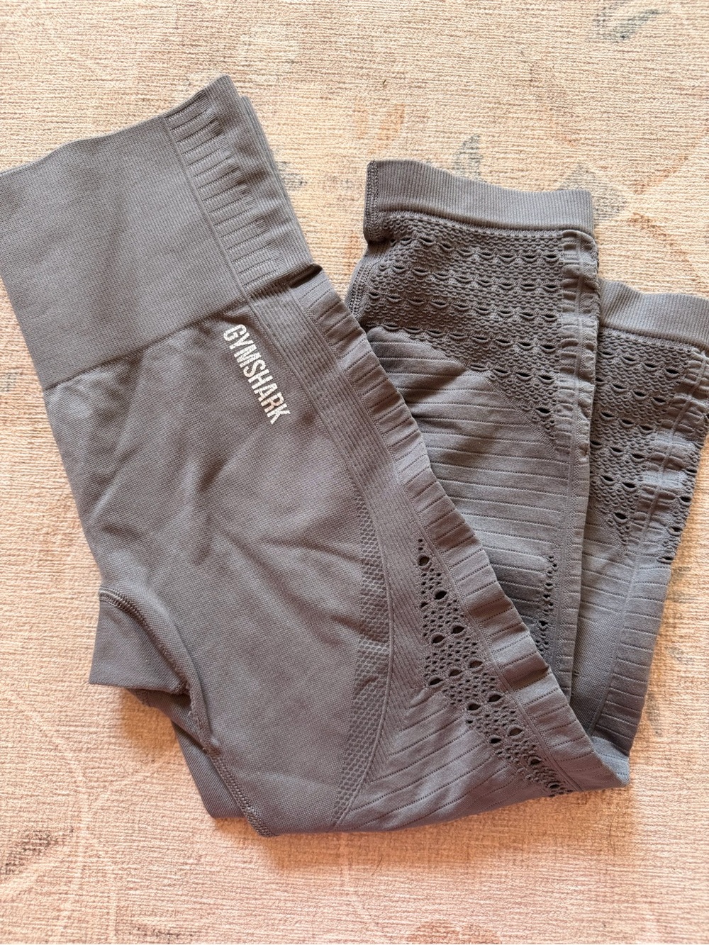 Gymshark Gray Seamless Workout Leggings